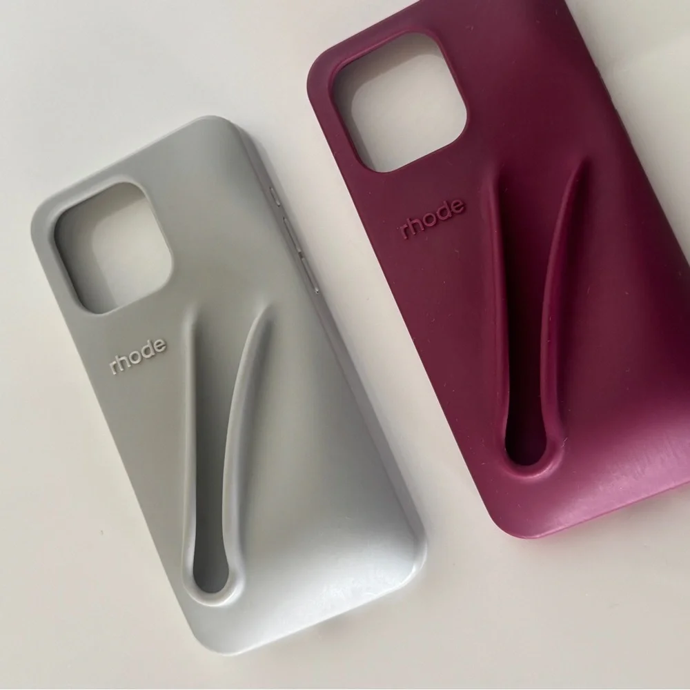 RHODE Lip Phone Case Set of 2